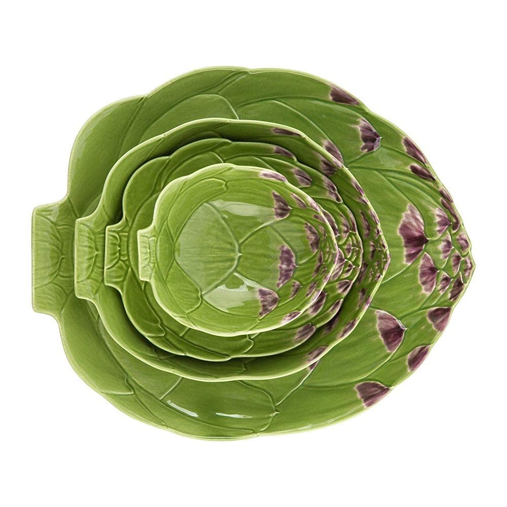 Bordallo Pinheiro Artichoke Bowl, Green