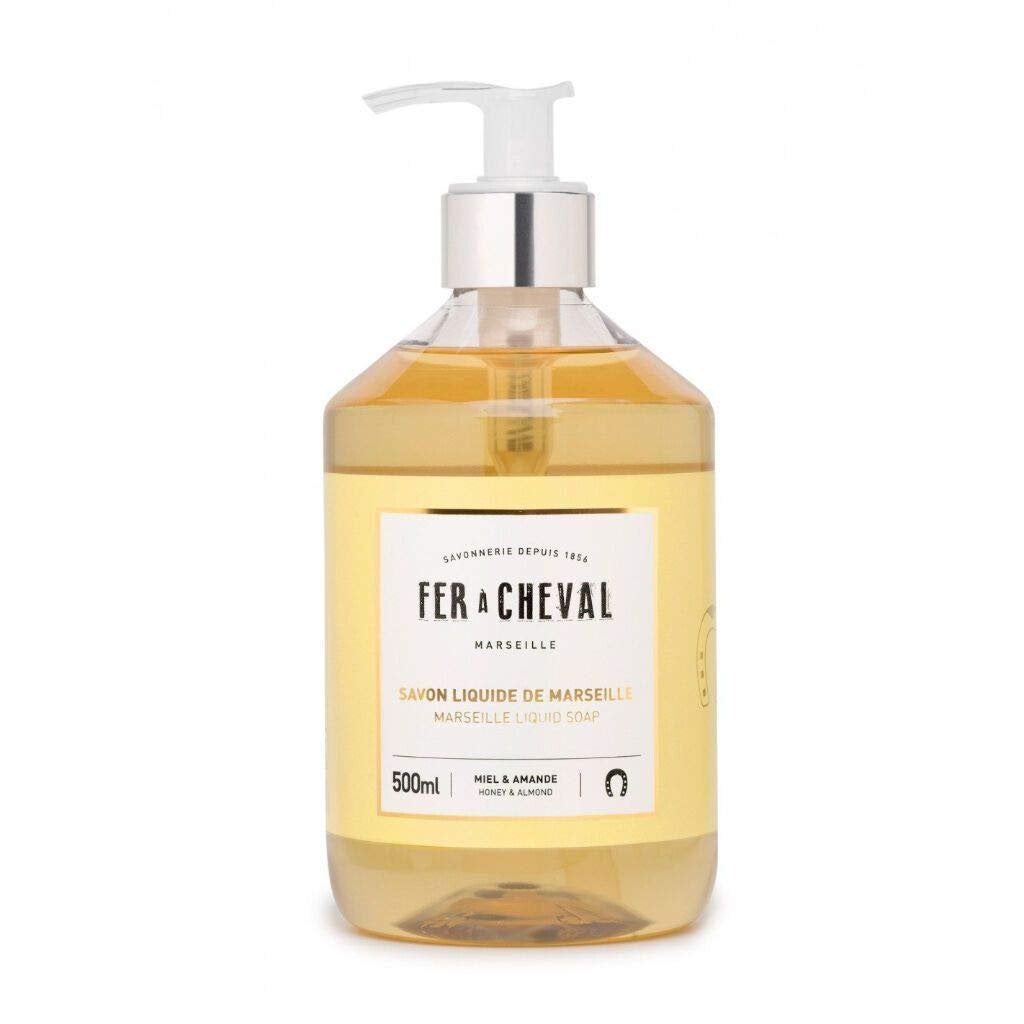 Fer a Cheval Marseille Liquid Soap Seaside Citrus Fig Leaves Honey Almond France