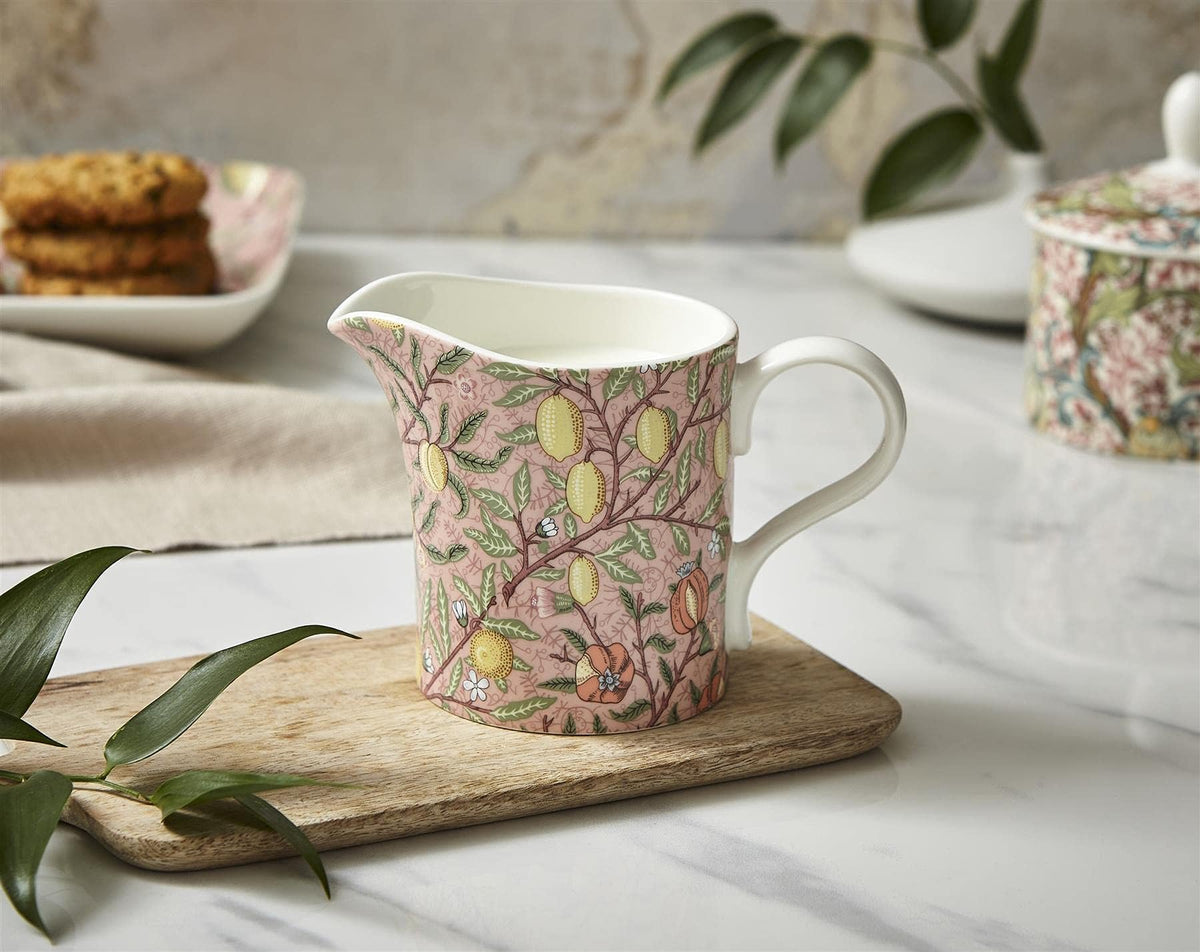 Spode Morris & Co Cream Jug, Fruit