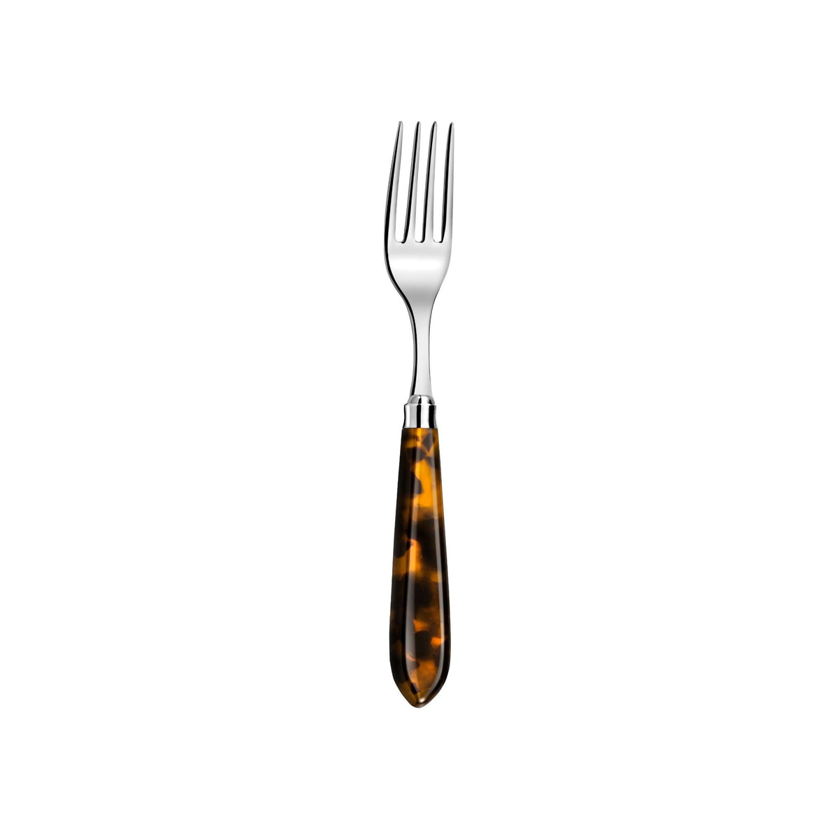 Capdeco Omega Tortoise 5-Piece Flatware Place Setting