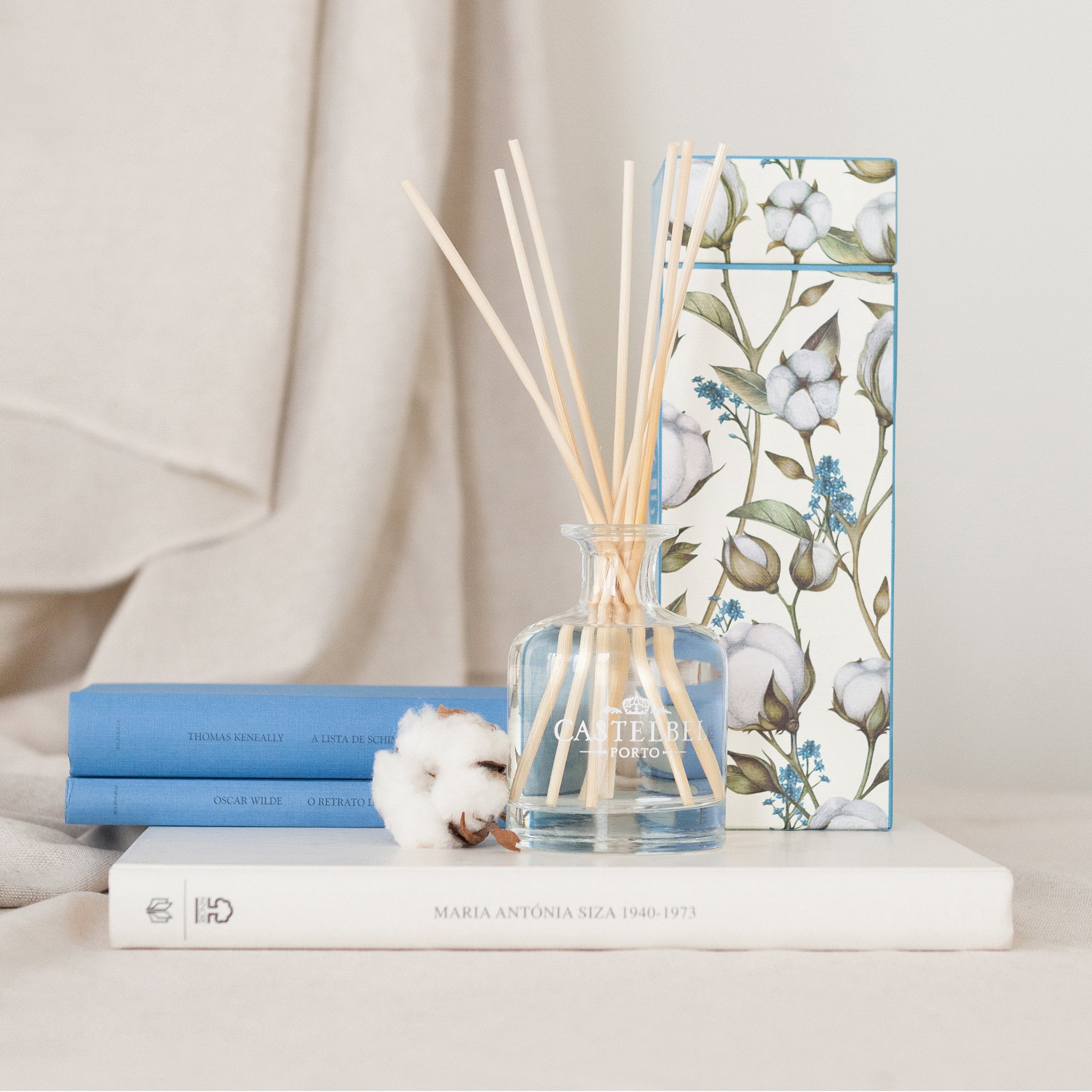 Castelbel Cotton Flower Luxury Home Fragrance Diffuser