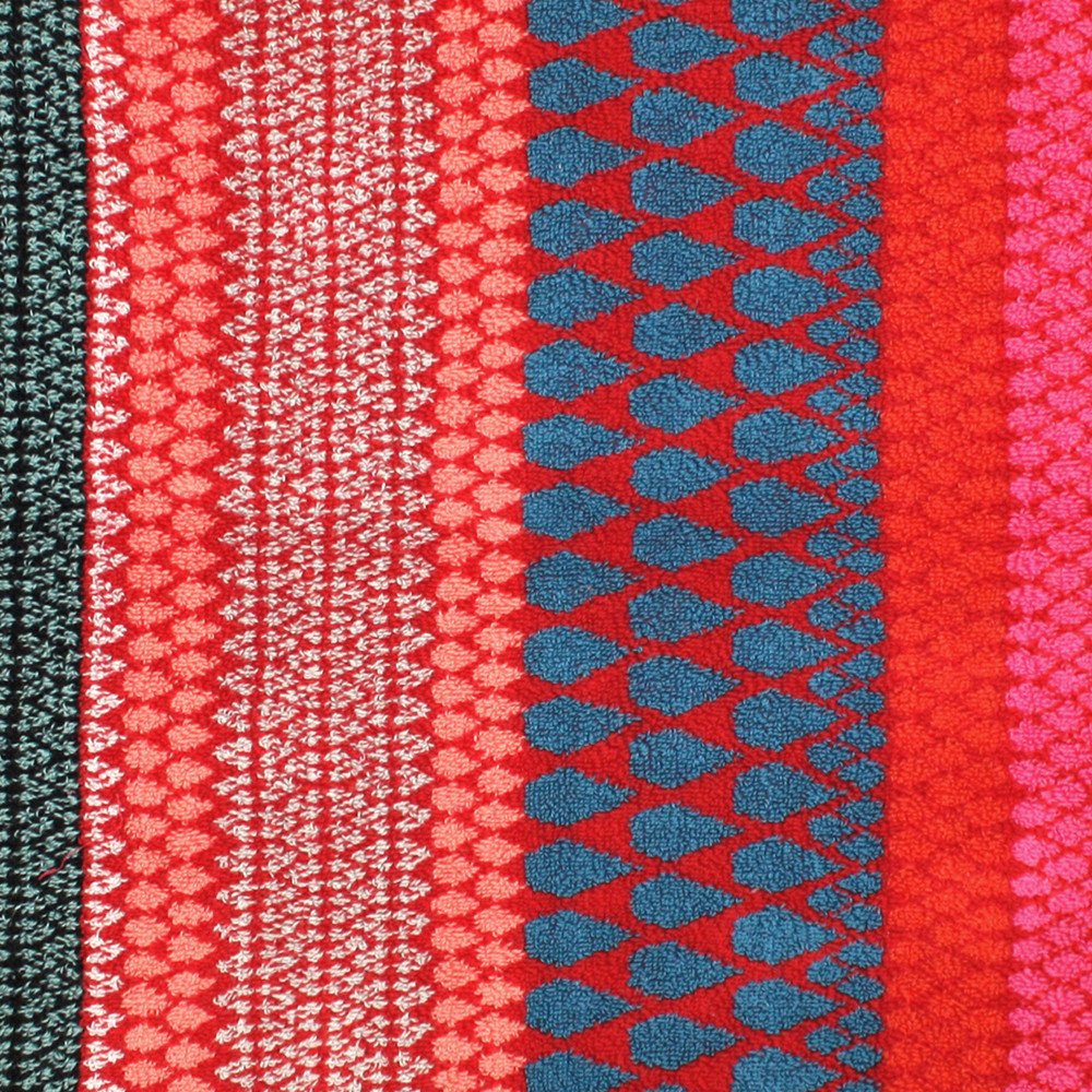 Margo Selby Faversham Woven Cotton Towels – Cut Glass Inspired Design