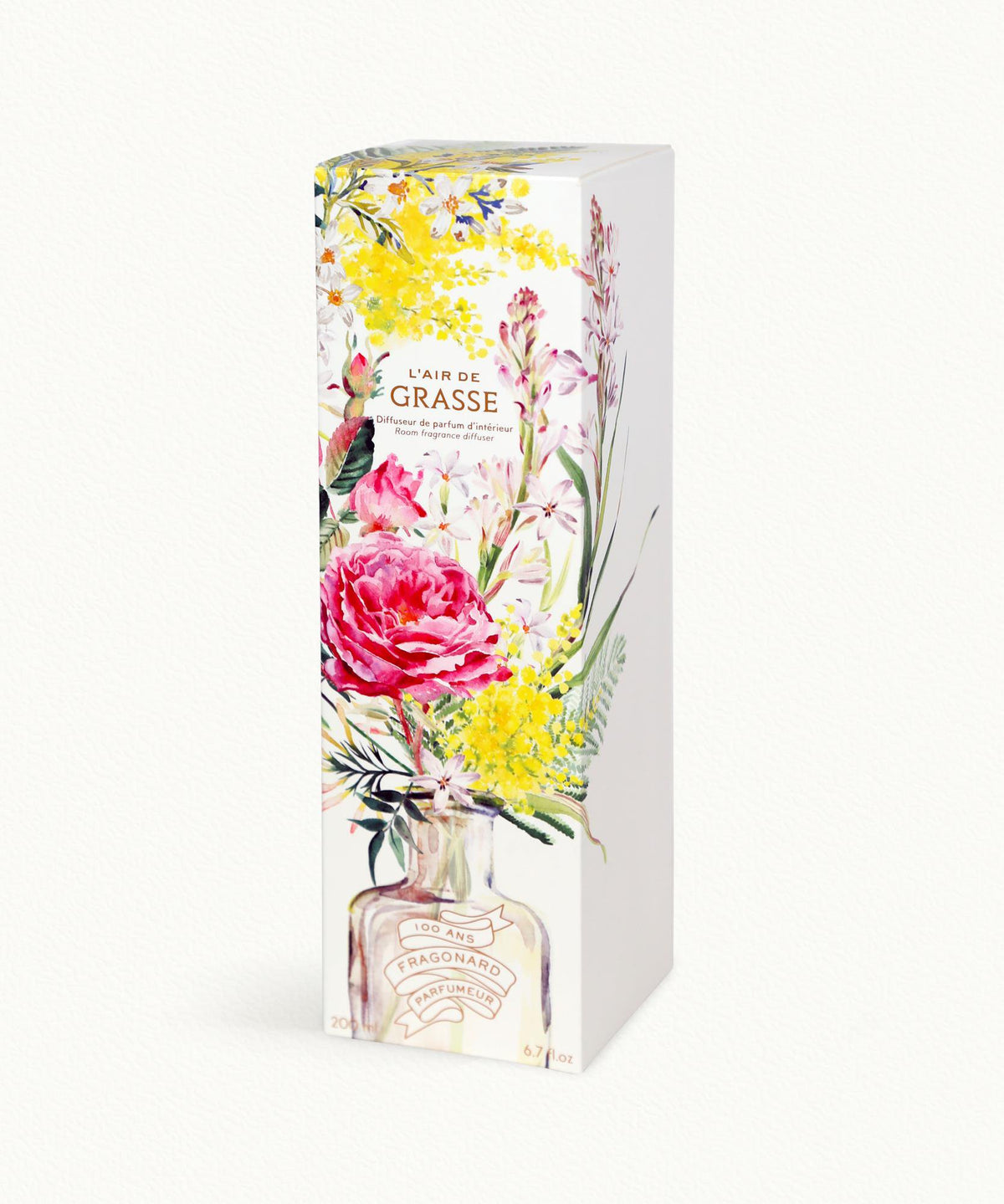 Fragonard L'Air de Grasse Reed Diffuser | Jasmine Orange Blossom | 200ml
