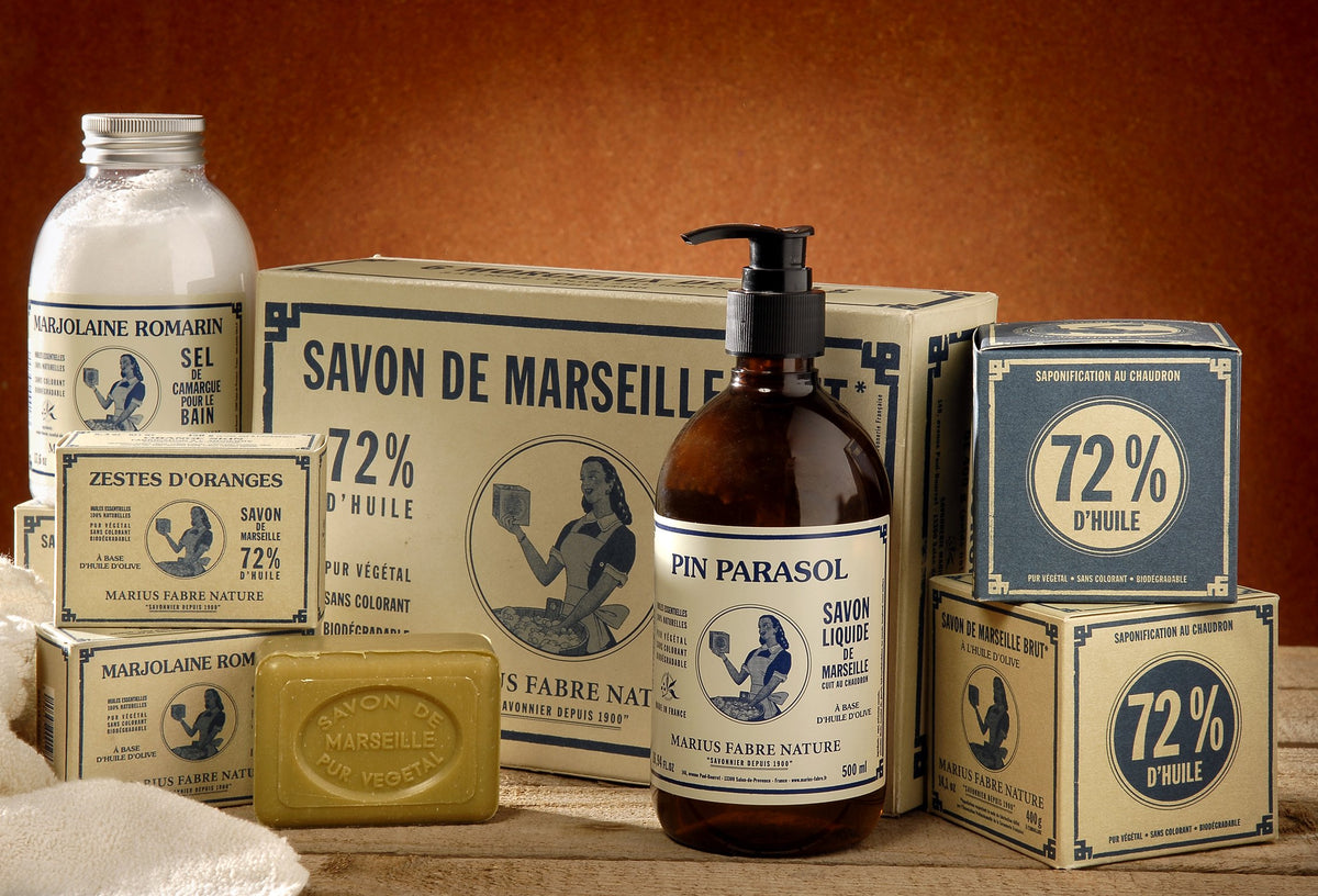 Marius Fabre Olive Oil Marseille Soap with Rope | Palm Oil Free | 290g