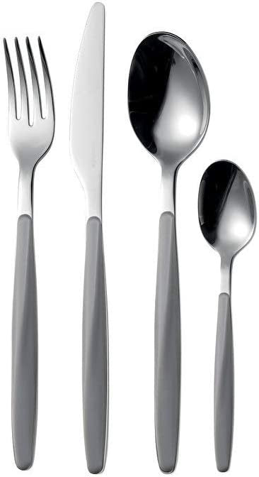 My Fusion 24 Piece Flatware Set | Grey