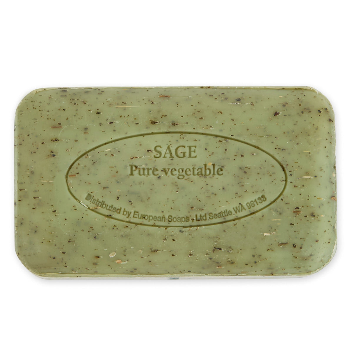 Pre de Provence Sage Soap Bar 250g Pack of 3 Quad-Milled Shea Butter