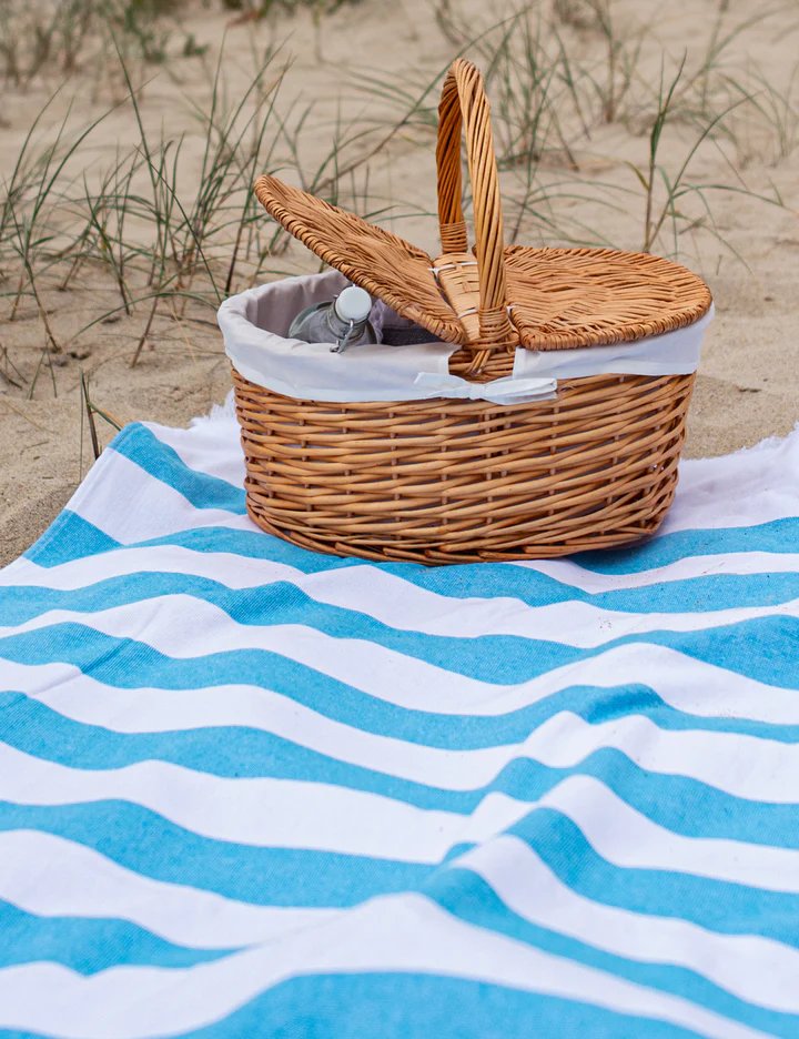 Bricini Costa Nova Meditteraneo Hamman Terry Yatch and Beach Towel