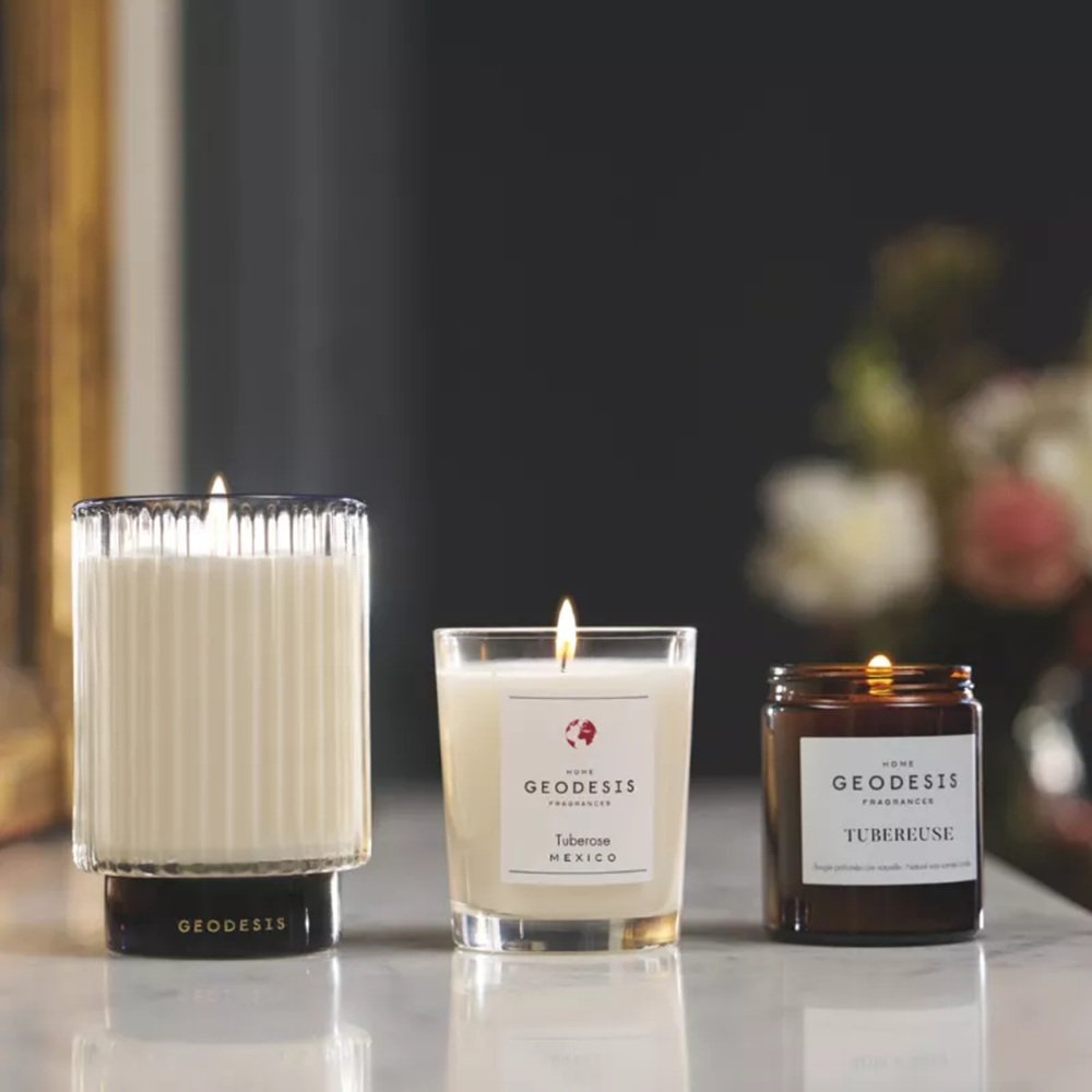 Geodesis Scented Candle Prestige 350G Tuberose
