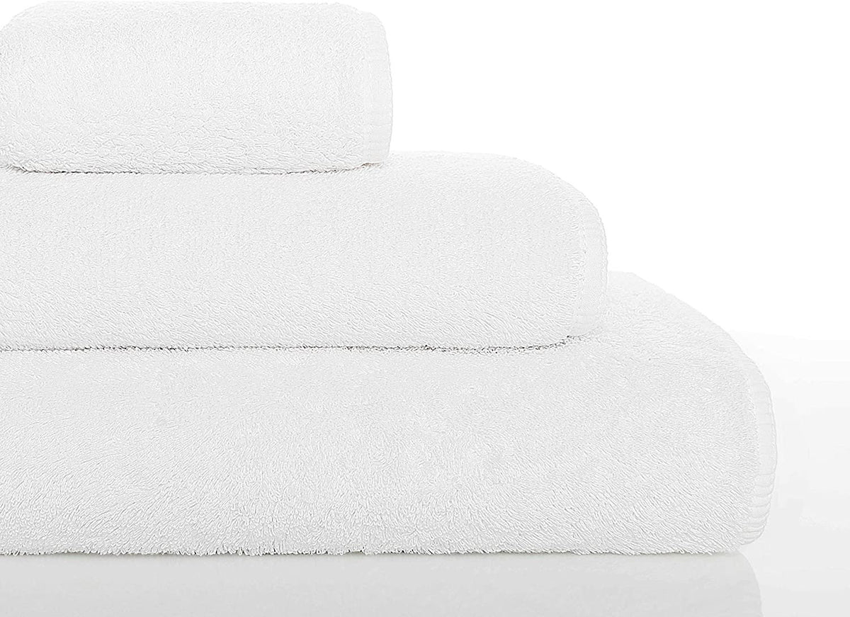 Graccioza Long Double Loop Towel Collection | White