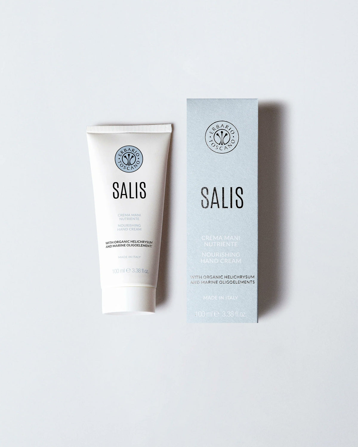 Erbario Toscano Salis nourishing hand cream 100ml organic helichrysum