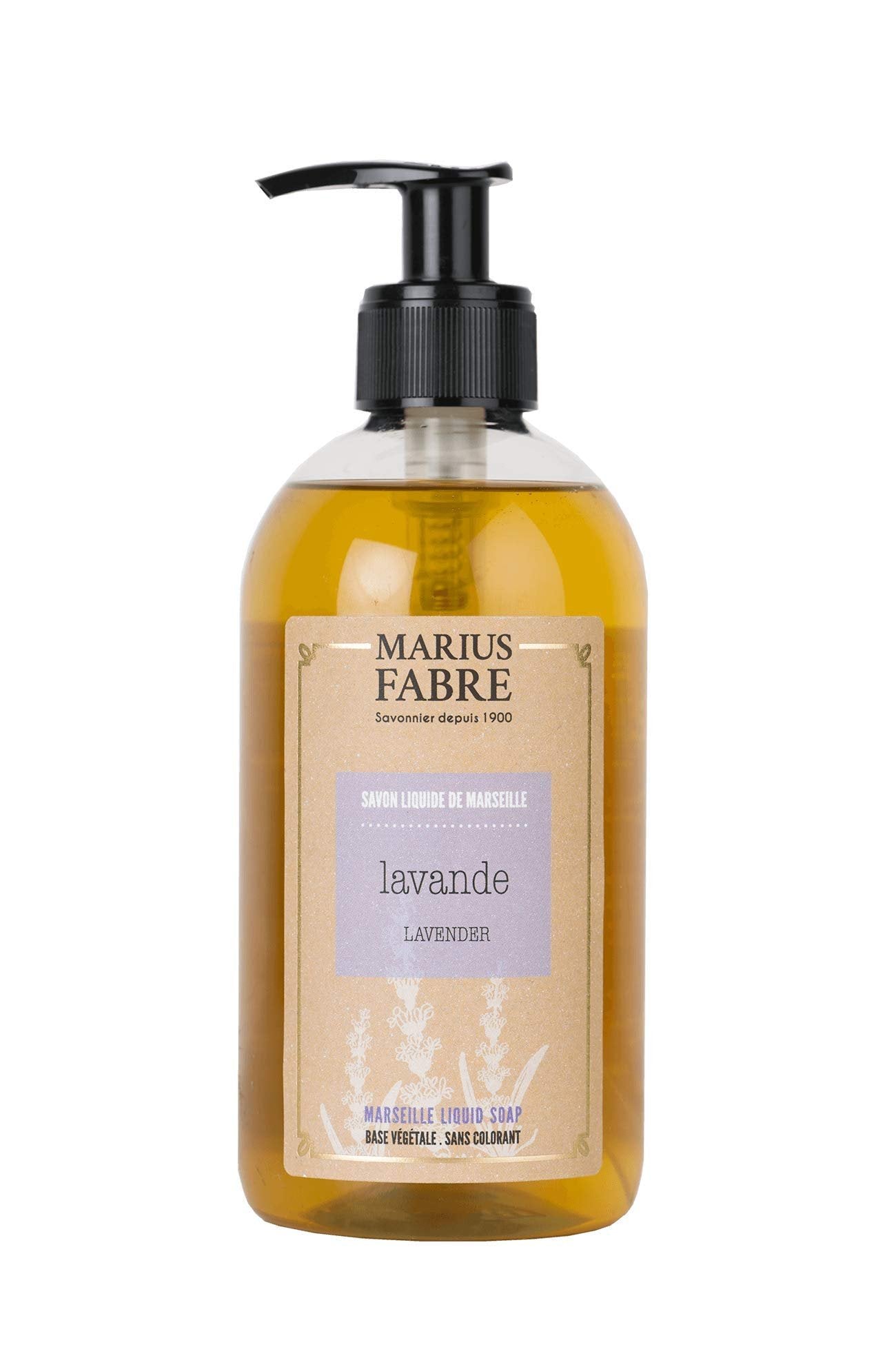 Marius Fabre Marseille liquid soap Lavender fragrance, 400ml