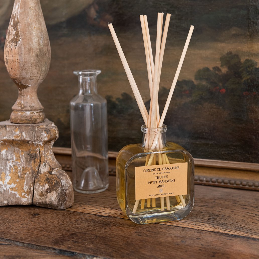 Cirerie de Gascogne, Truffle, Petit Manseng, Honey Reed Diffuser Long Lasting Fragrance 26.4 FlOz