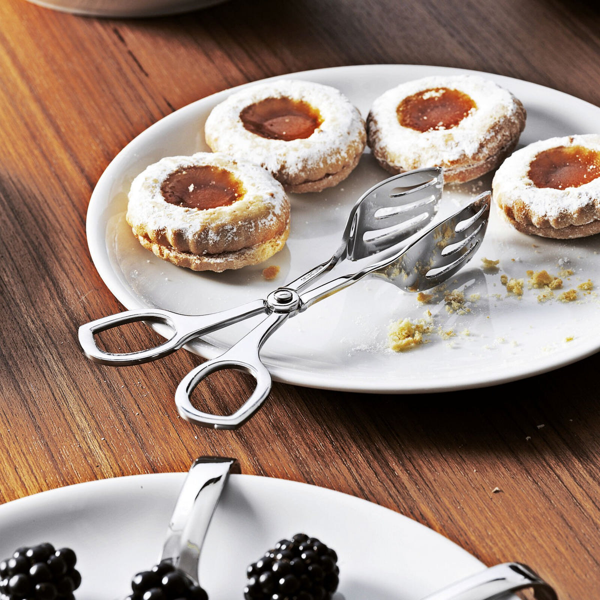 Sambonet Living Hors D'oeuvres and Pastry Pliers,  (7 7/8 inch) Stainless Steel