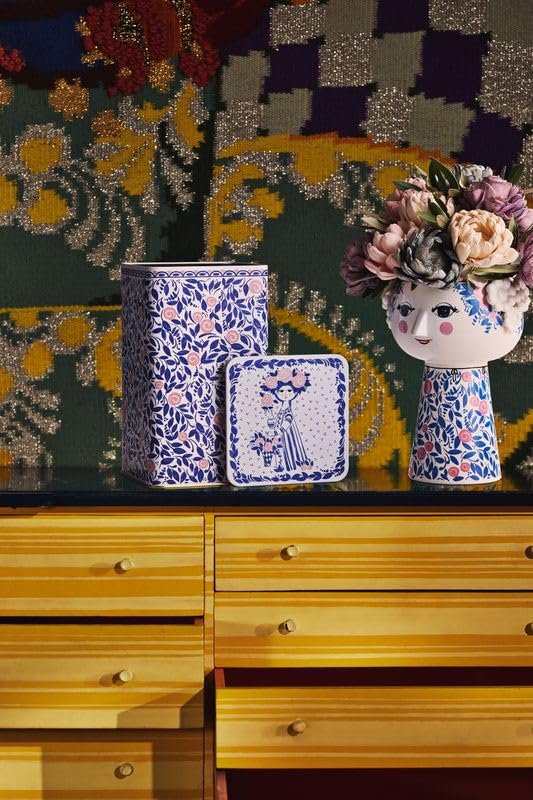 Bjørn Wiinblad Eva Scandinavian Floral Vase (7.3")