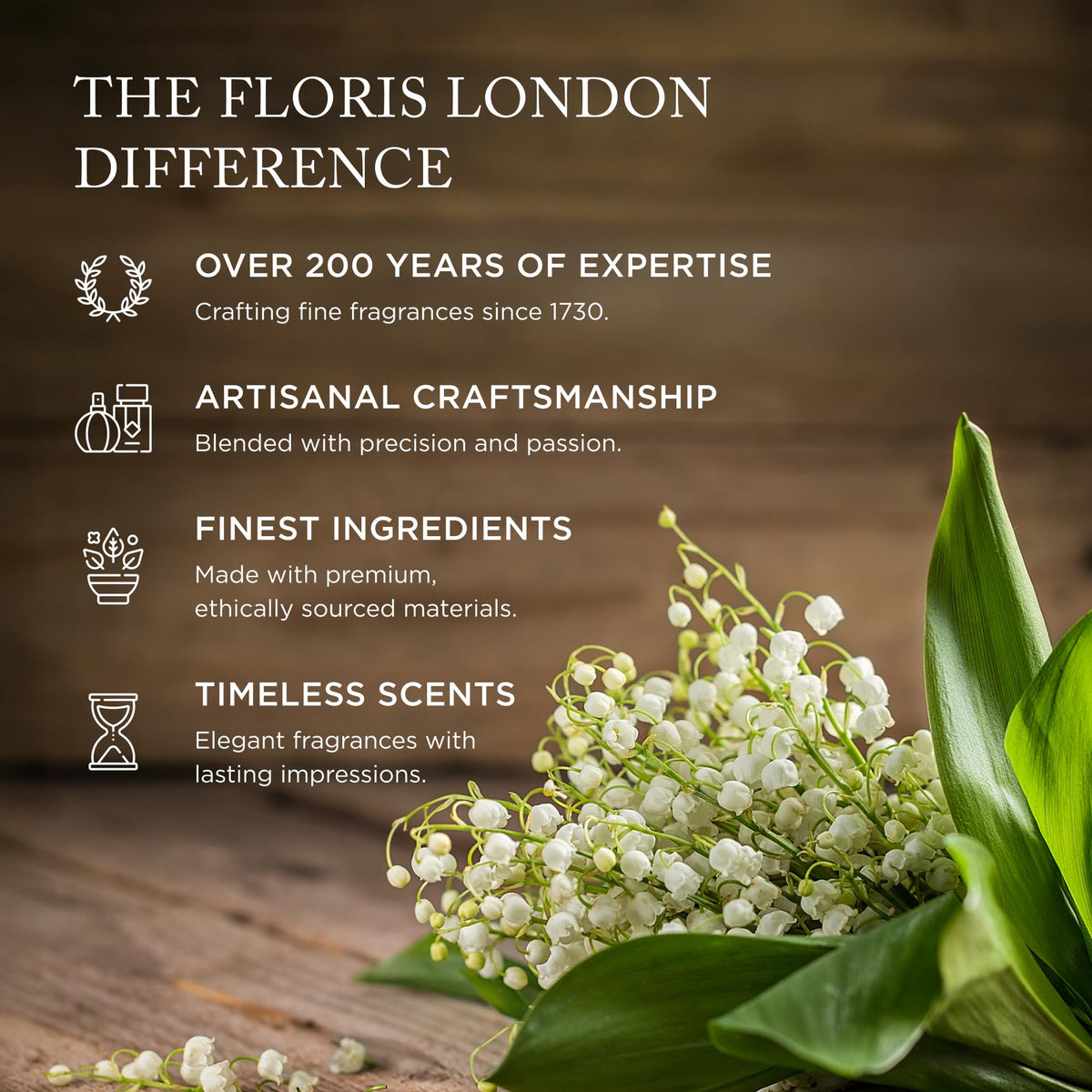 Floris London Lily Eau de Toilette | Floral Green Fragrance | 3.4 oz