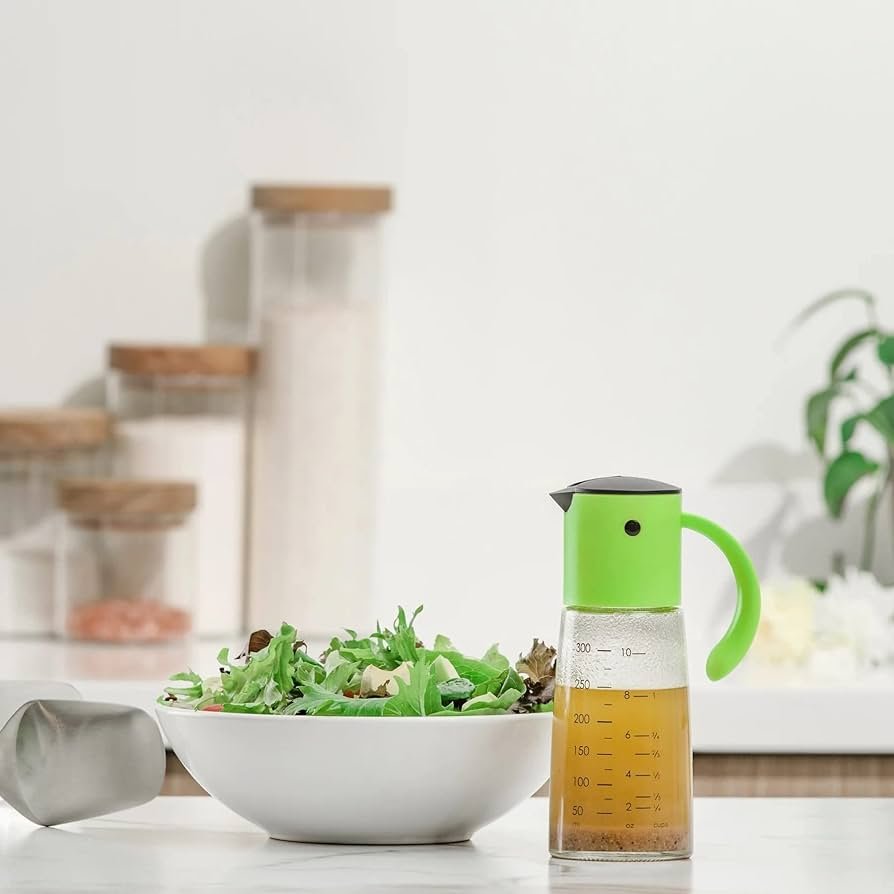 Cuisipro Oil & Vinegar No-Drip Dispenser Green