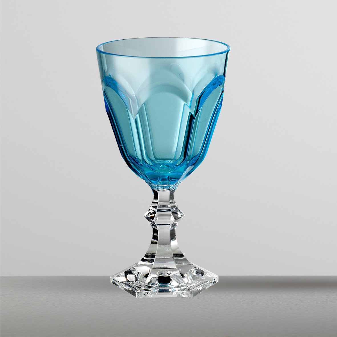 Mario Luca Giusti turquoise Acrylic Water Goblet Set – Dolce Vita Collection