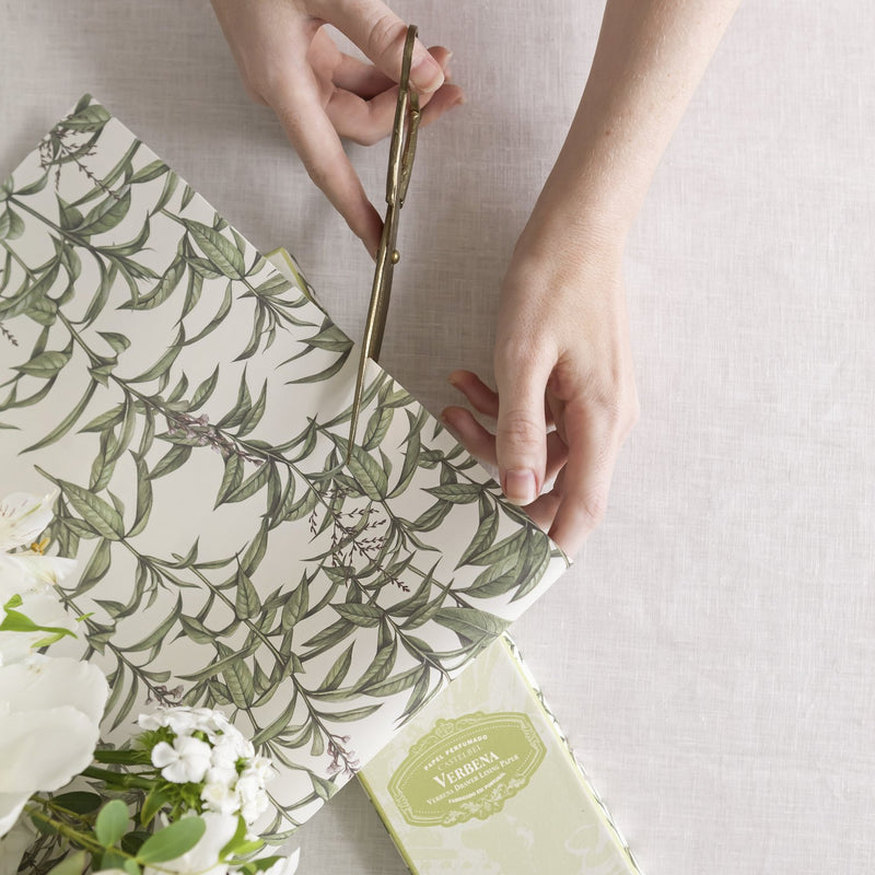 Castelbel Verbena Perfumed Drawer Paper Floral Design