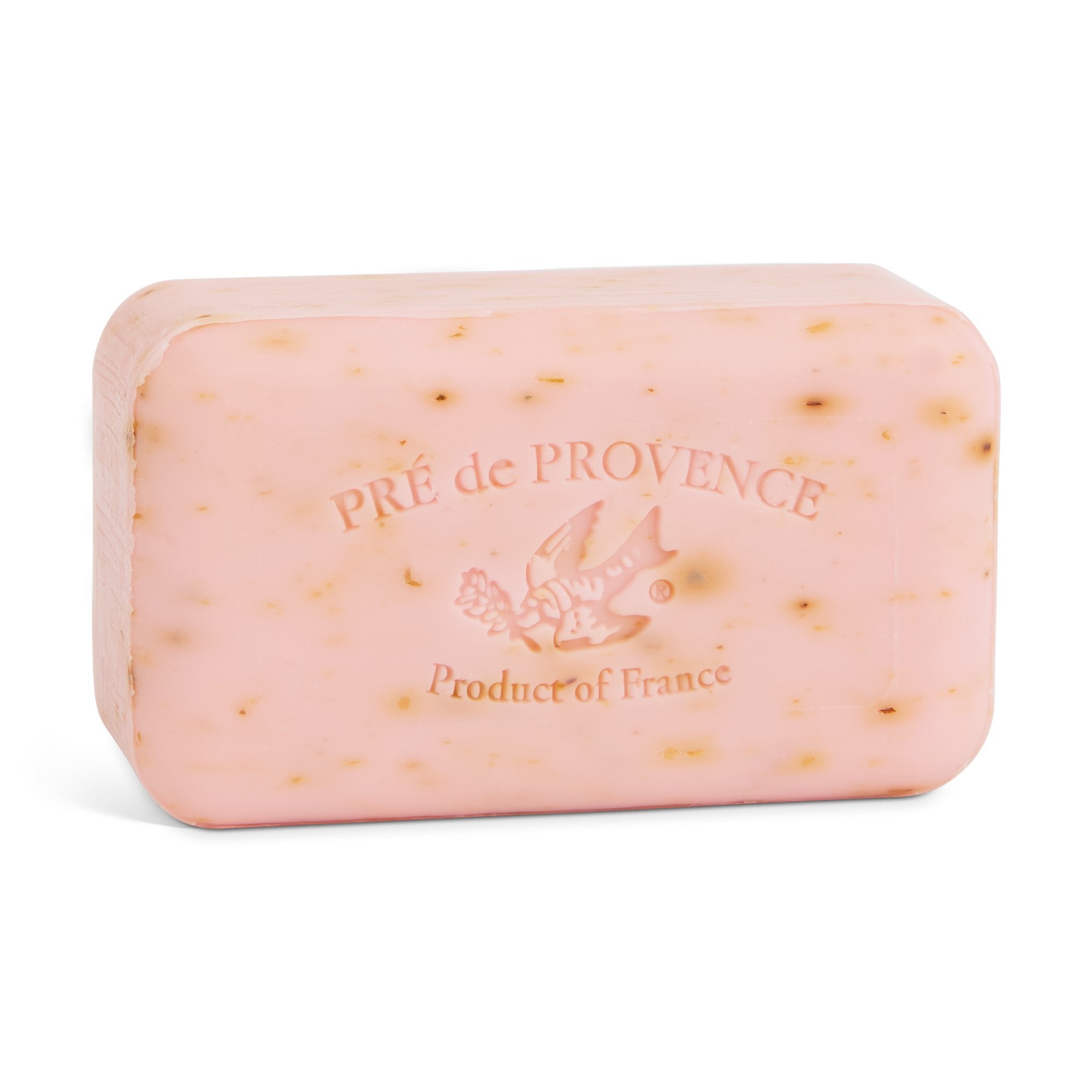 Pre de Provence Rose Petal Soap Bar, 250g quad-milled French soap