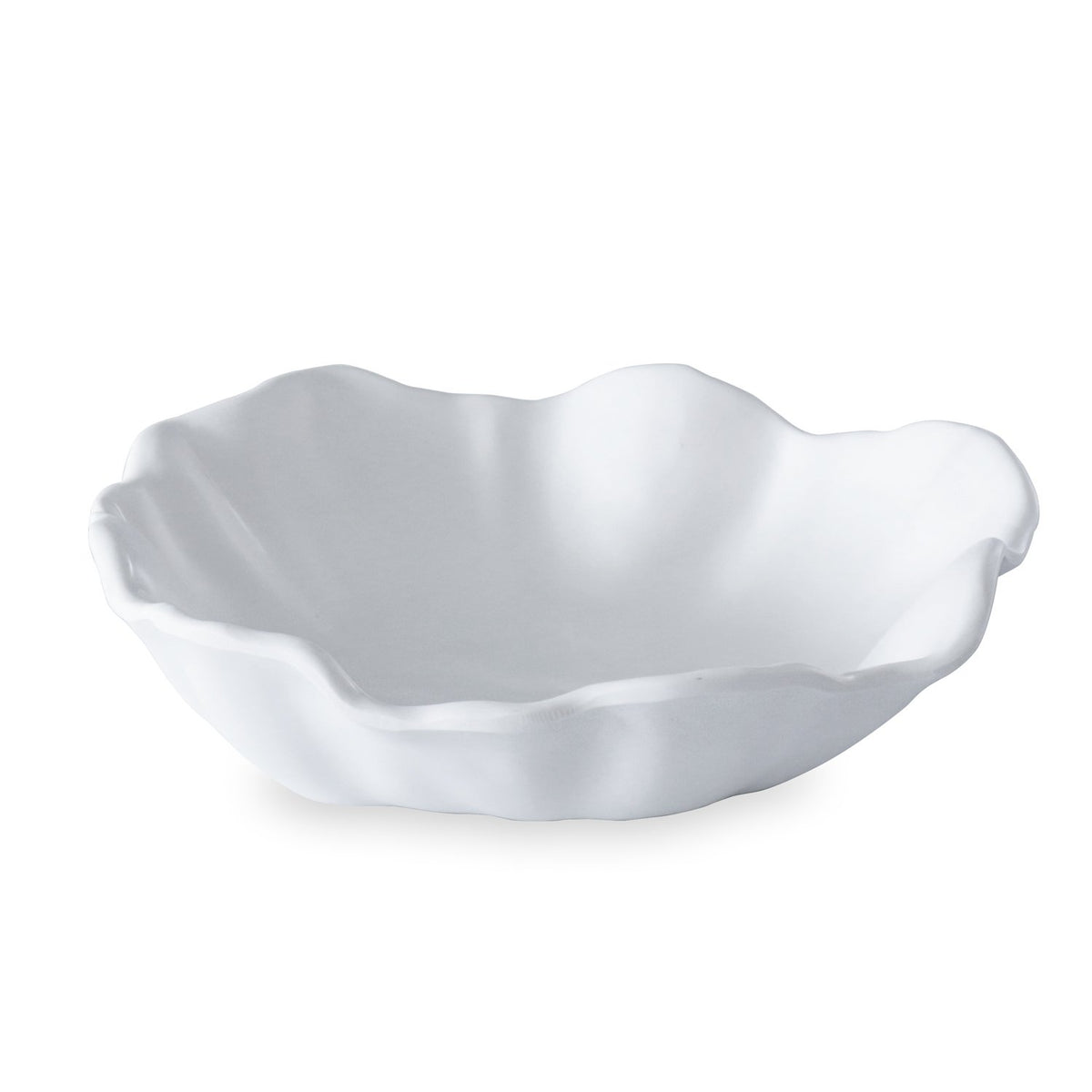 Beatriz Ball VIDA Bloom Med Bowl (White) Luxury Melamine BPA and PABA Free 10.25" (diam.)