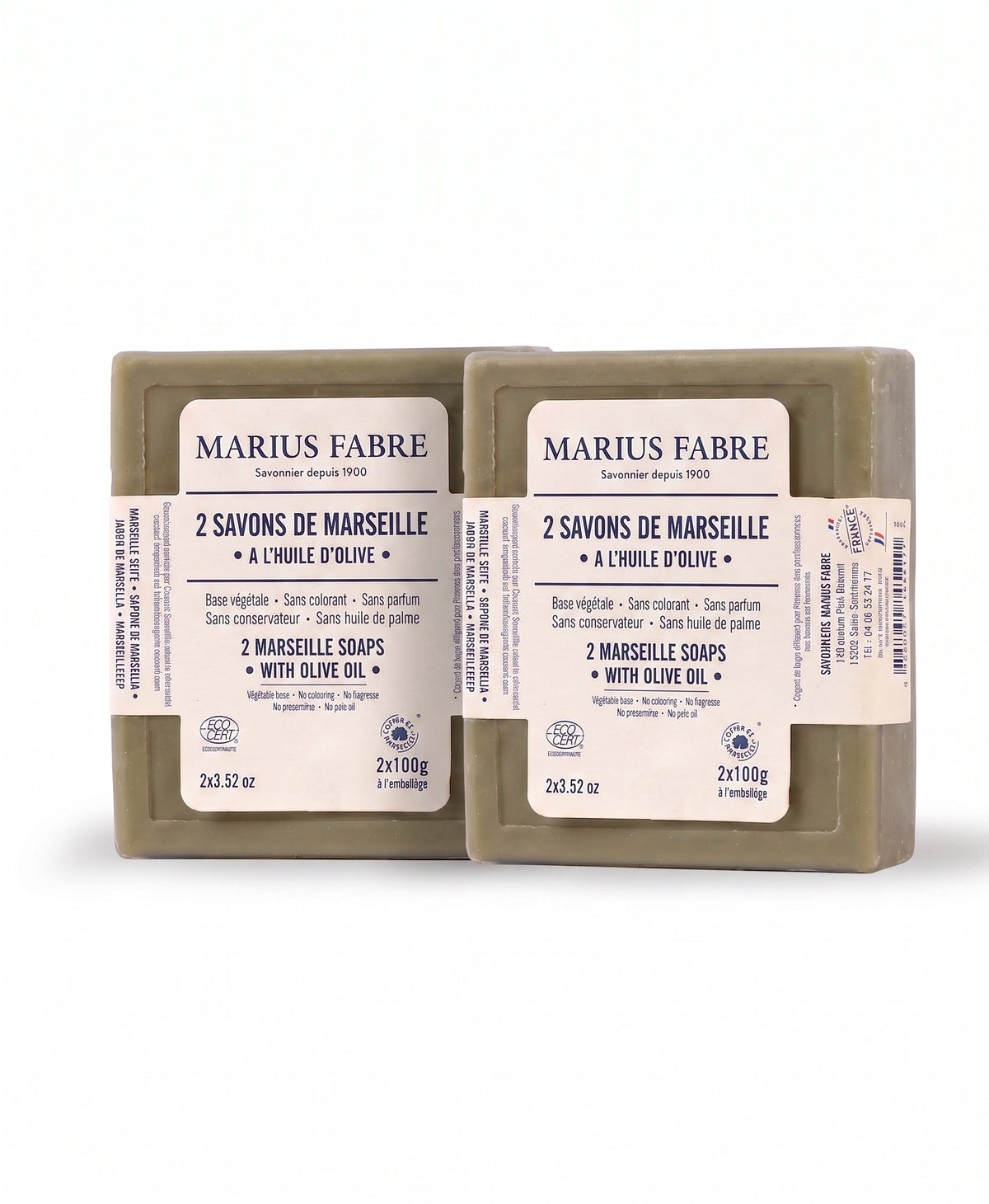 Marius Fabre Marseille Soap, made in Salon-de-Provence, France