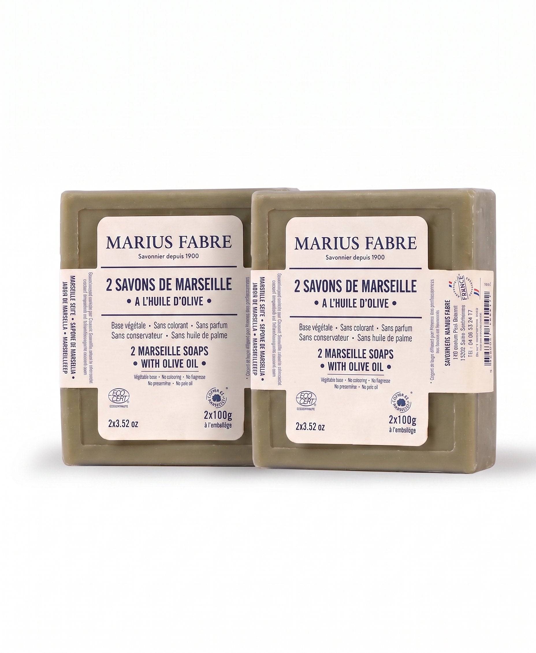 Marius Fabre Marseille Soap, made in Salon-de-Provence, France