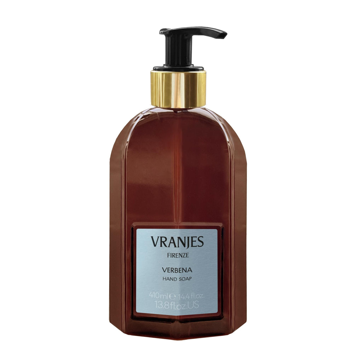 Dr. Vranjes Verbena luxury hand soap amber bottle