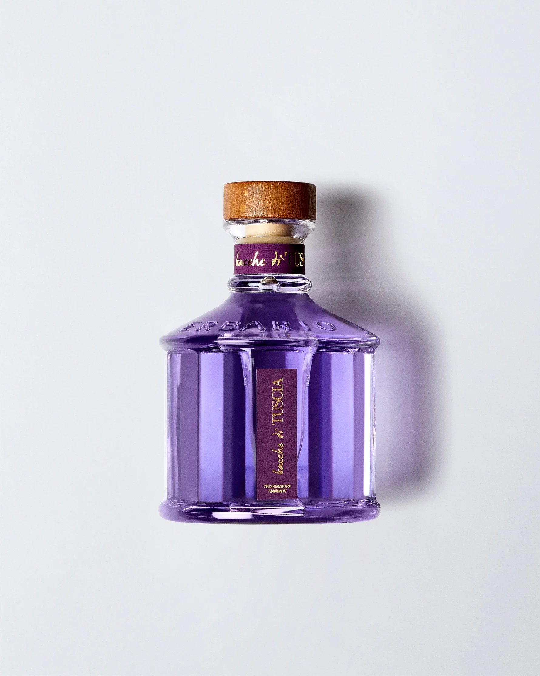 Tuscia Berries Scent Diffuser Bottle with Natural Reeds – Elegant Italian Home Fragrance