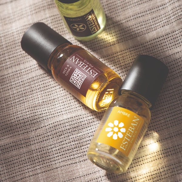 Esteban Paris Perfume Concentrate Refresher Oil for Diffusers | Amber & Starry Vanilla | 14 mL / 0.5 fl oz