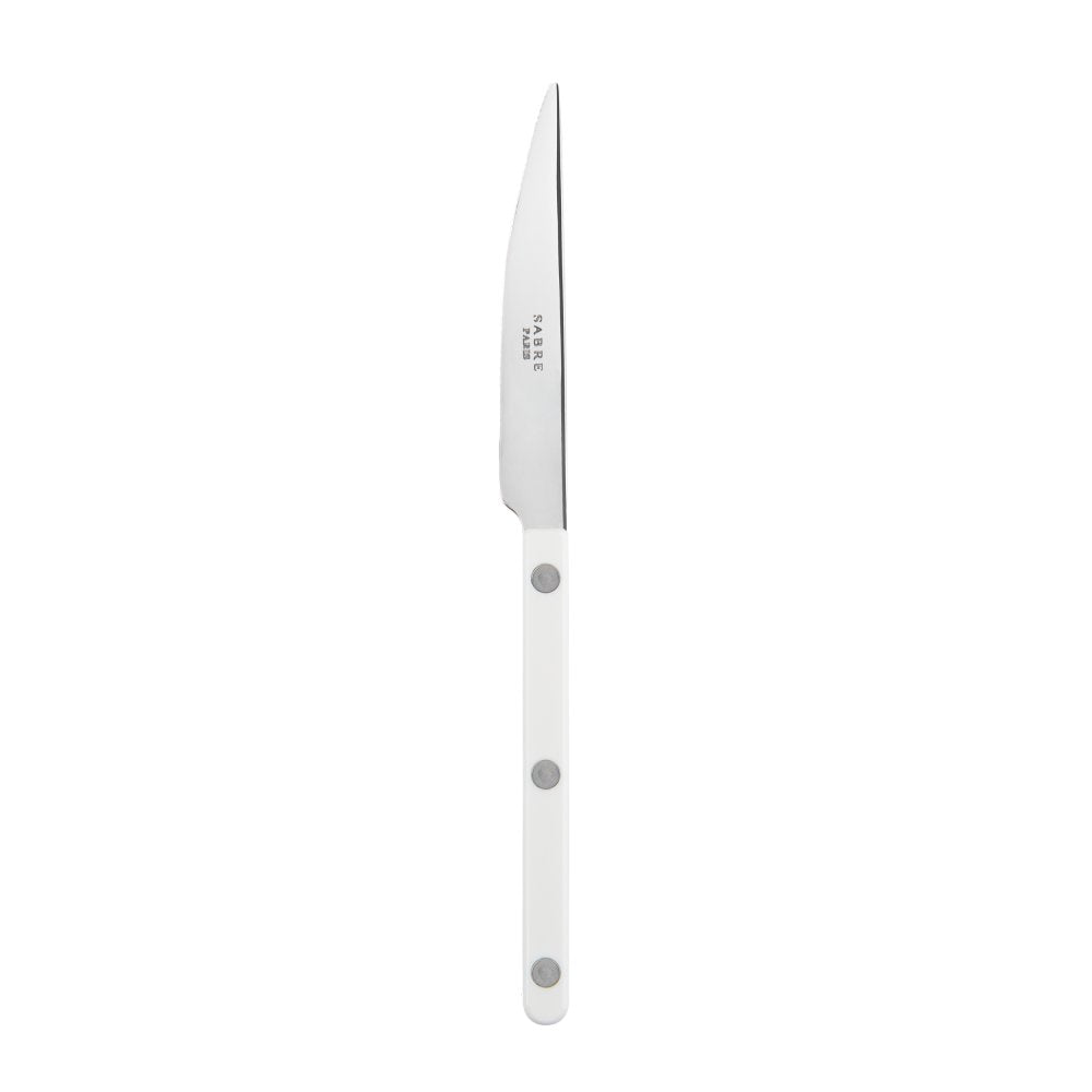 Sabre Bistrot Shiny White Flatware Set Stainless Steel