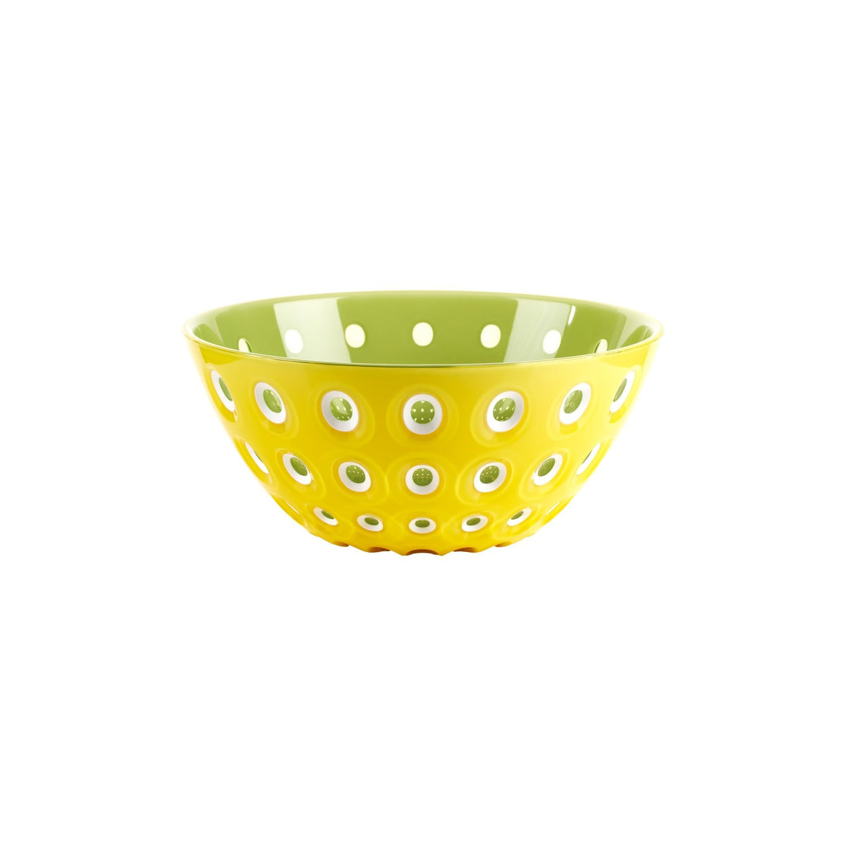 Guzzini Bowl Le Murrine, Saffron Yellow/White/Water Lily Green