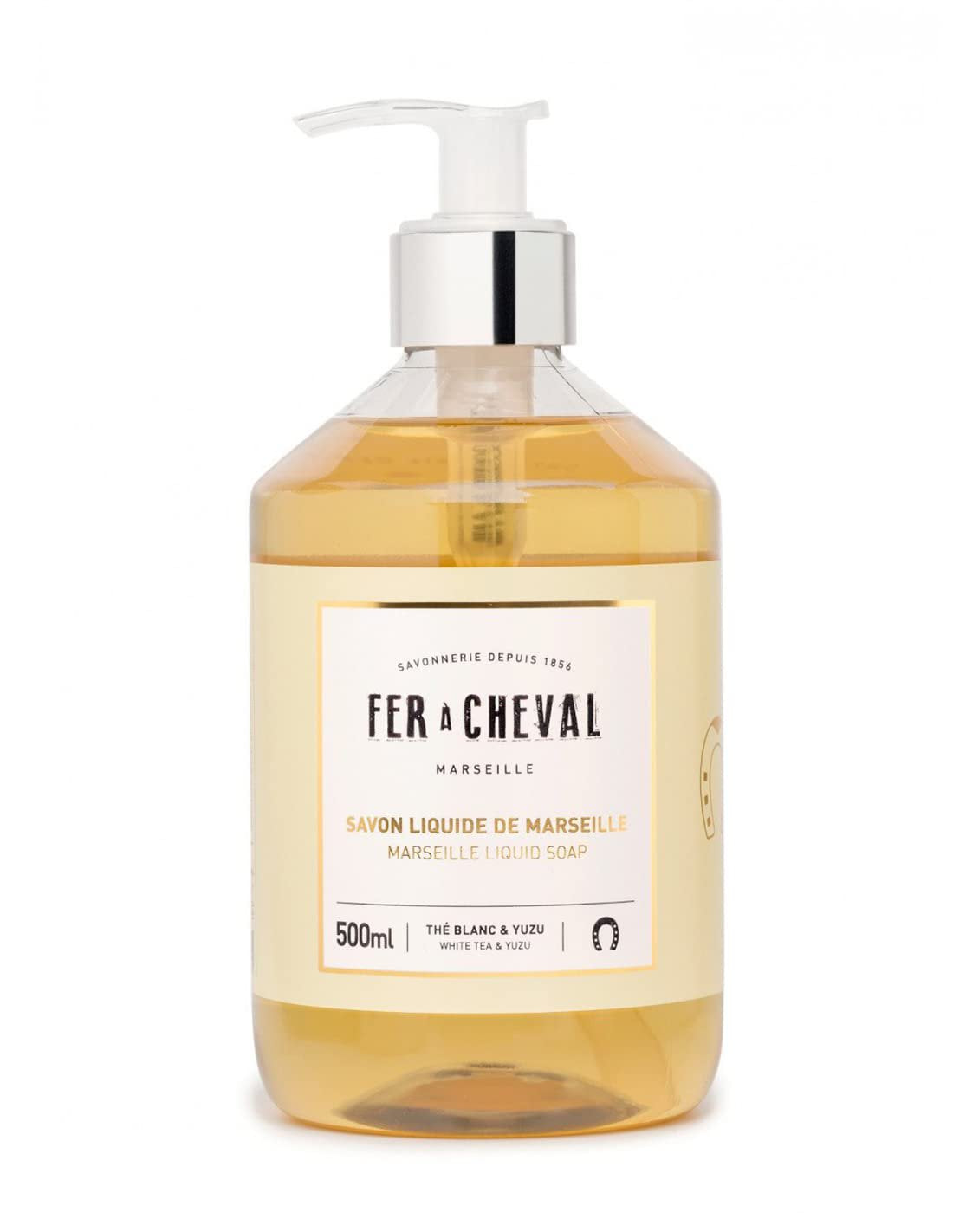 Fer a Cheval Marseille Liquid Soap 500ml Naturally Glycerinated Hypoallergenic