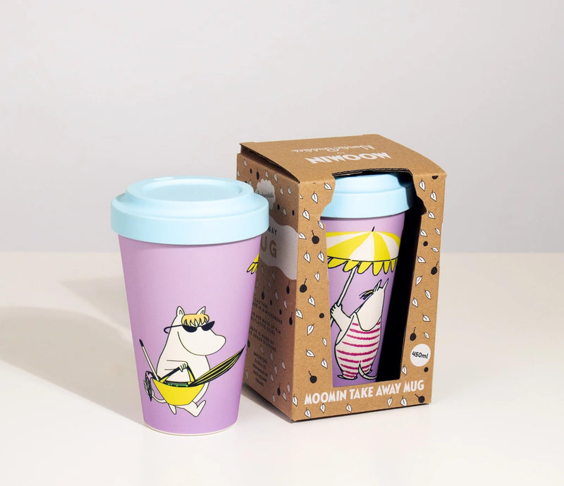 Official Moomin Snorkmaiden Beach Travel Mug by Nordicbuddies