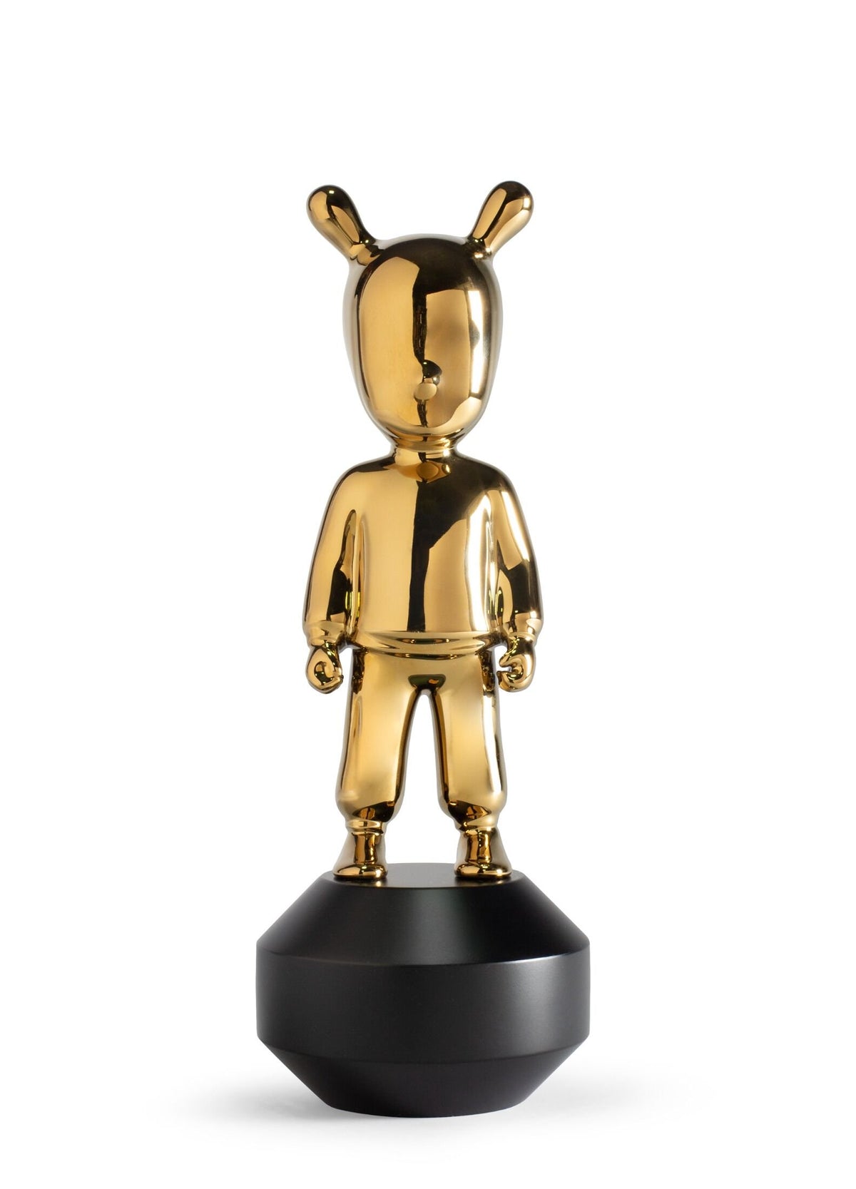 Lladró The Golden Guest porcelain sculpture small model by Jaime Hayon