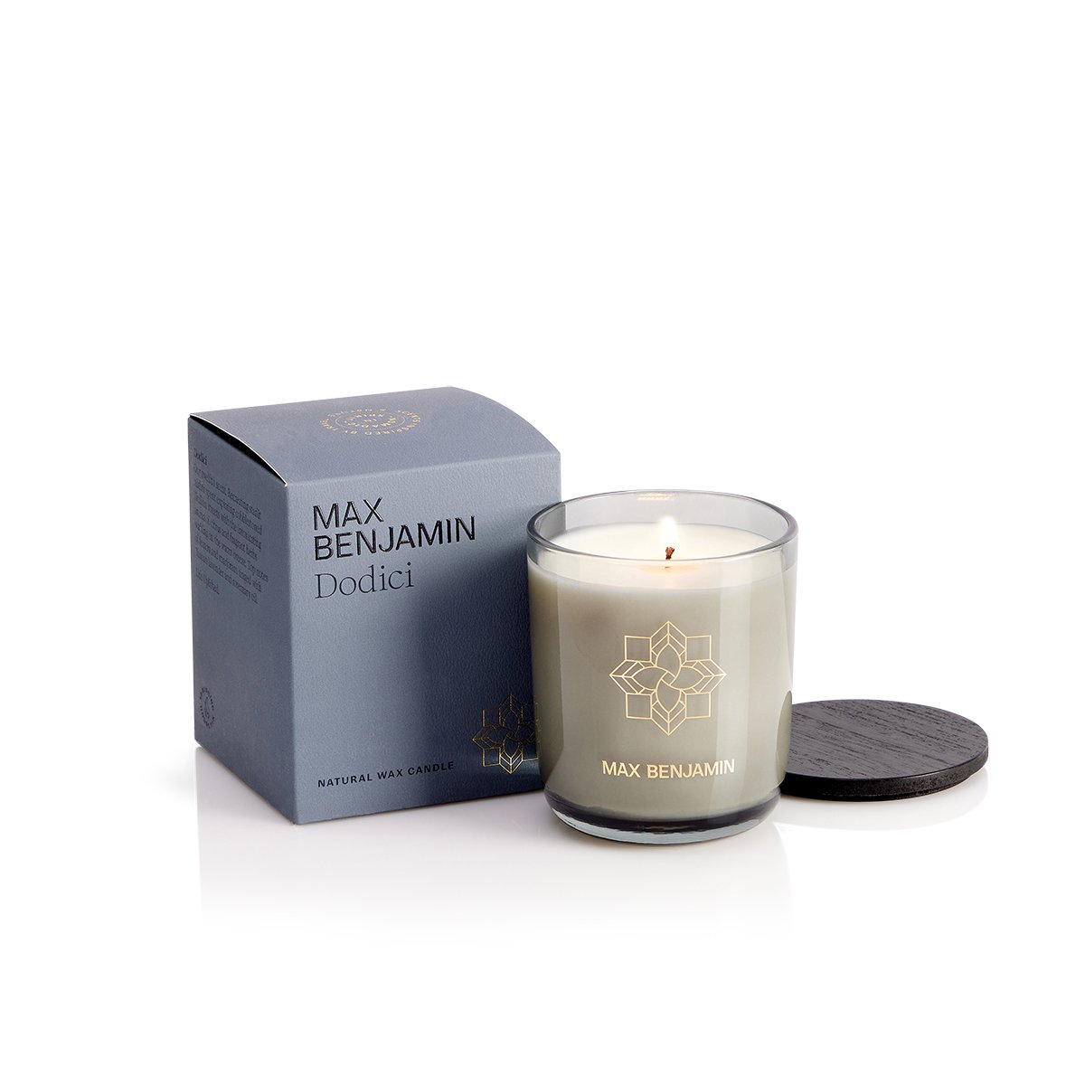 Max Benjamin Dodici Scented Natural Wax Candle Luxurious Fragrance