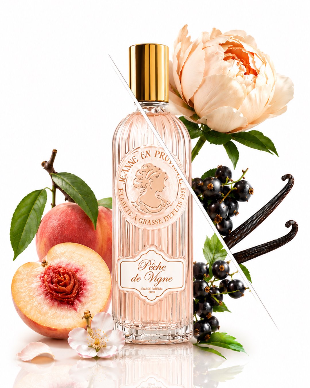 Jeanne En Provence Vineyard Peach Eau de Parfum 60ml Woman Fragrance
