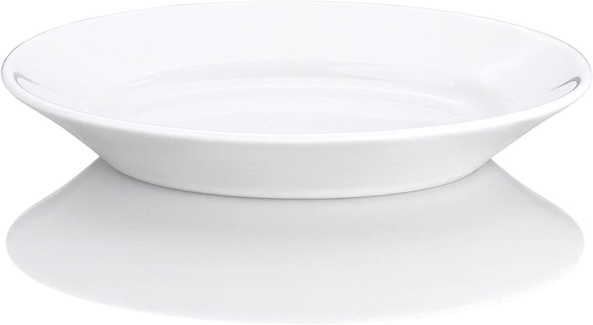 Pillivuyt Large Deep Oval White Porcelain Serving Platter | 14.5"L