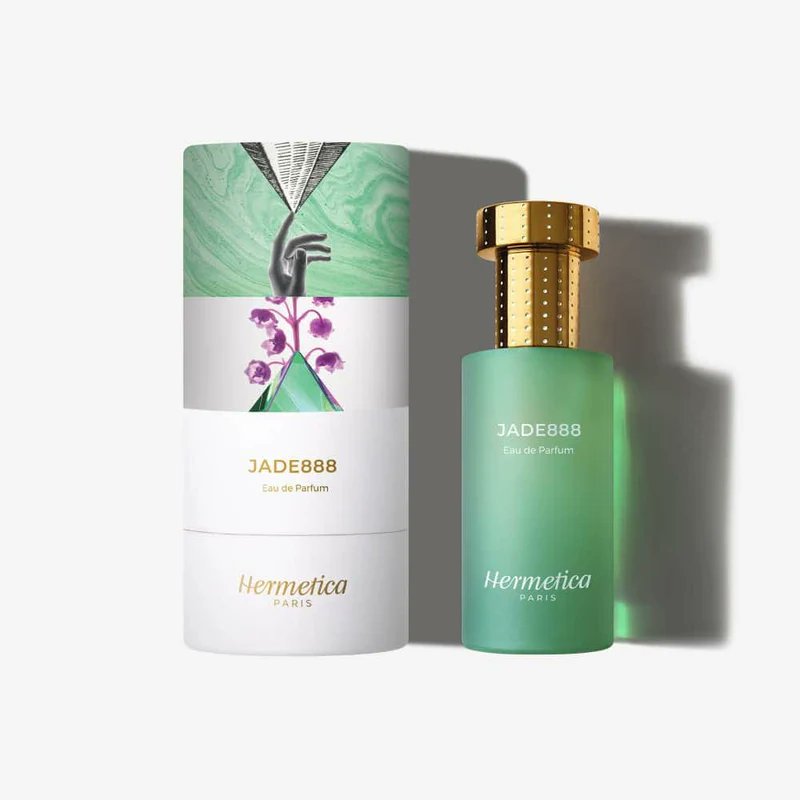 Hermetica Paris Jade888 Perfume | Iris Ginger Lily of the Valley | 50ml