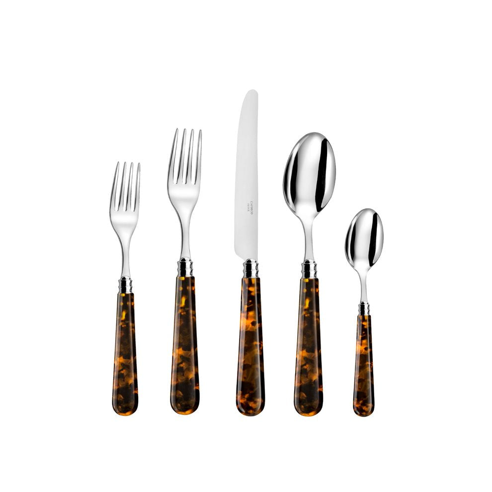 Capdeco, Altea Tortoise 5 Piece Place Setting