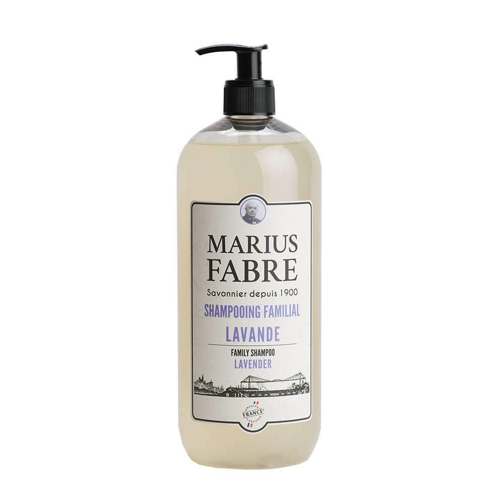 Marius Fabre Lavender Family Size Shampoo | Vegetable Oil Base | 1000ml