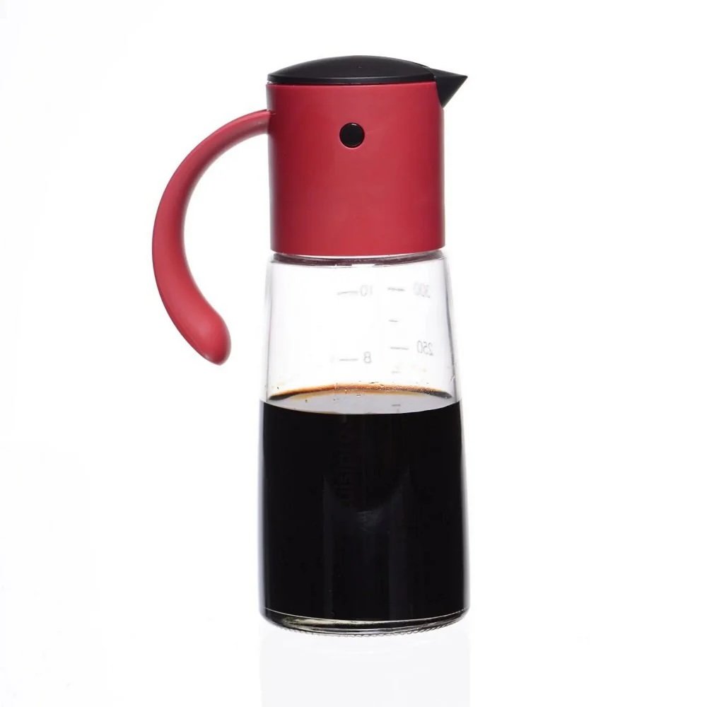 Cuisipro Oil & Vinegar No-Drip Dispenser Red