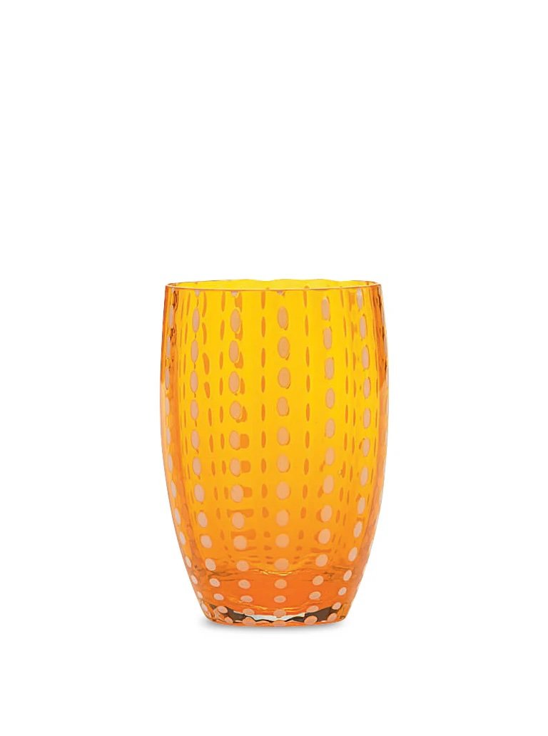 Zafferano Perle Glass Tumblers (10.8oz) | Set of 6