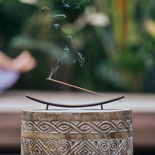 Esteban Bamboo Figue Noir Sticks | 20 Incense Sticks Natural Traditionally Made Vegetal Binder Colorant Free | BLACK FIG