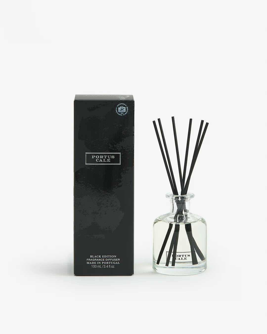 Portus Cale Black Edition 100ml Fragrance Diffuser - Citrus, Cedar & Amber