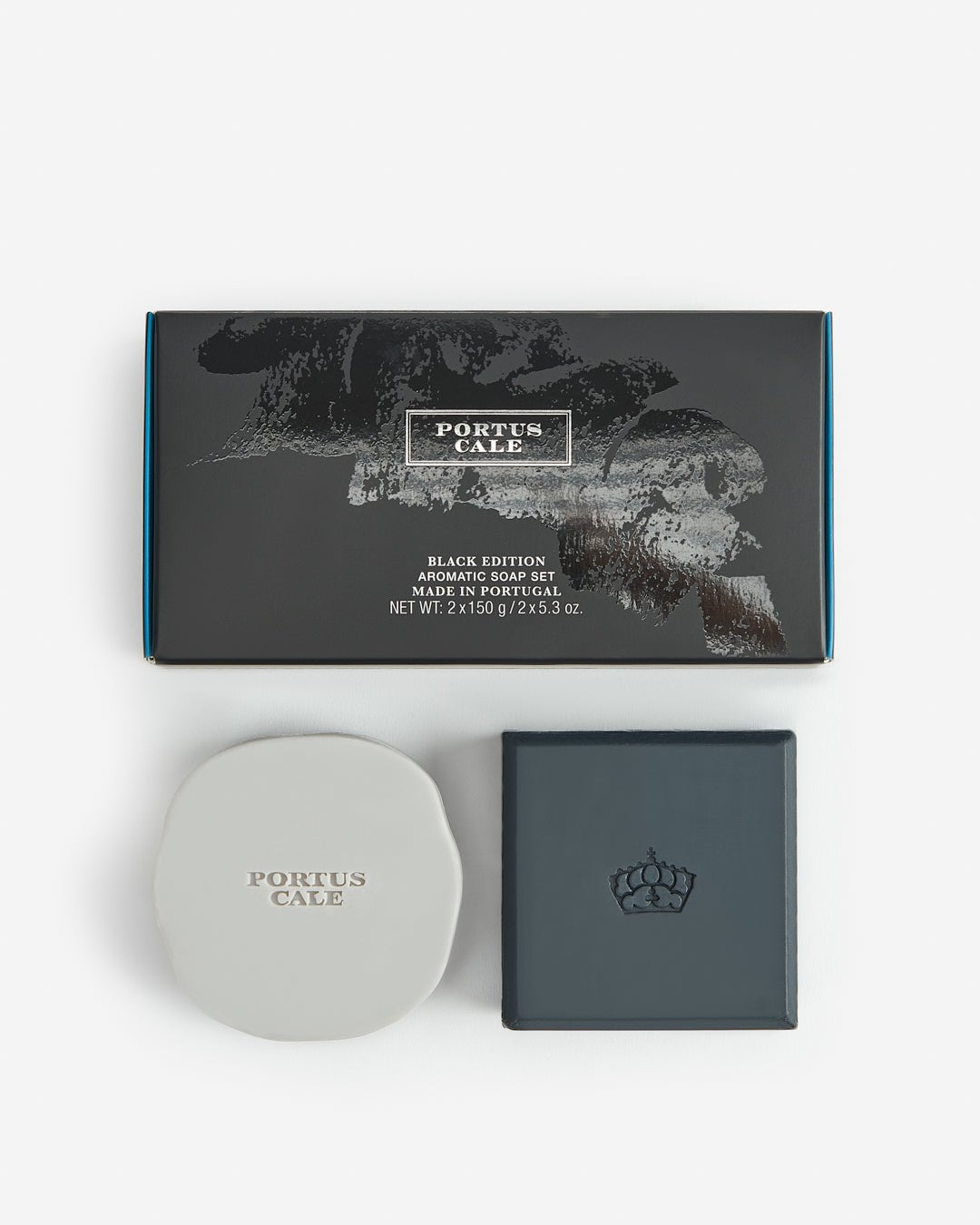 Portus Cale Black Edition (2x150G) Signature Soap Set