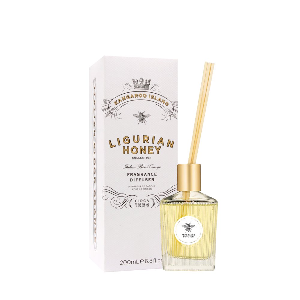 MAINE BEACH - K. I. Ligurian Honey Collection Italian Blood Orange Fragrance Diffuser 200ml (6.8 floz)