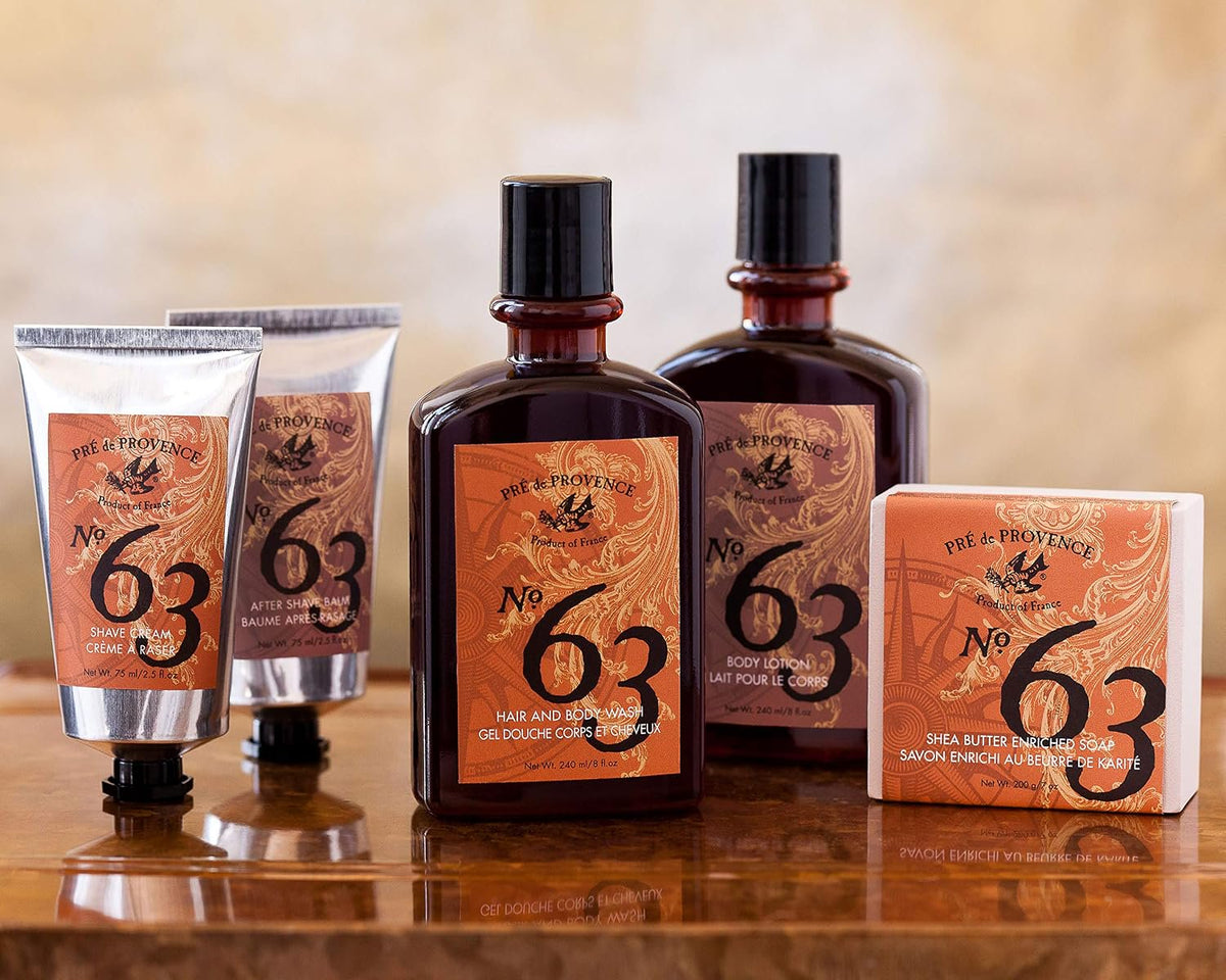 Pre de Provence No.63 Men's Collection, Shower Gel