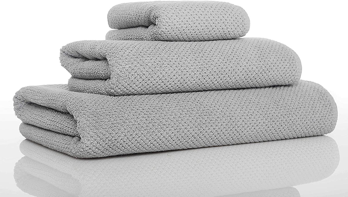 Graccioza Long Double Loop Towel Collection | Silver