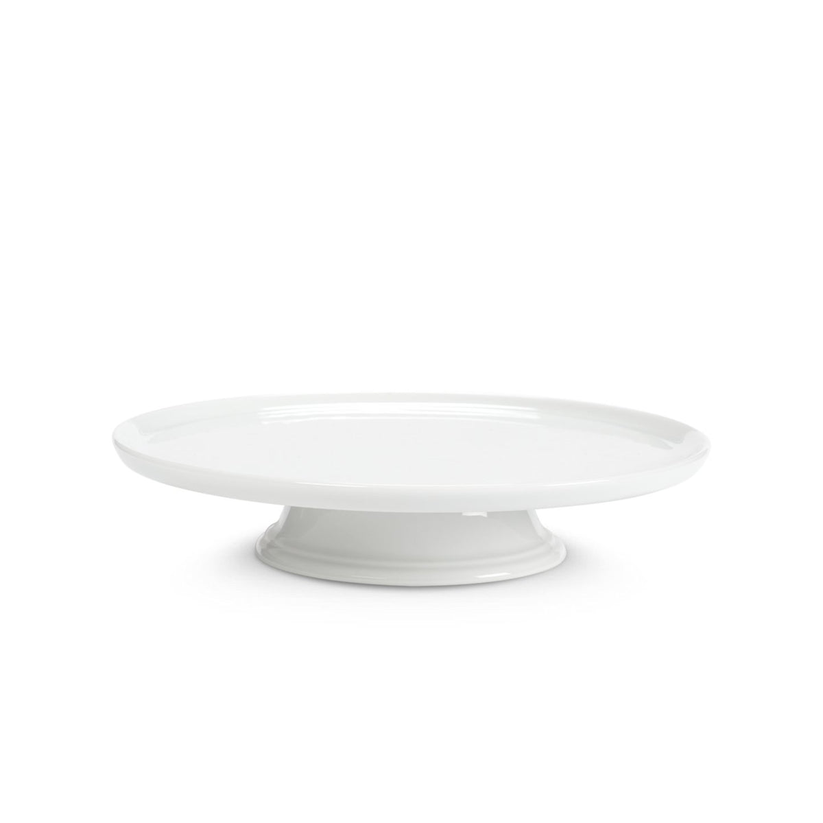 Pillivuyt Cake Stand Platter Porcelain White 11.25"