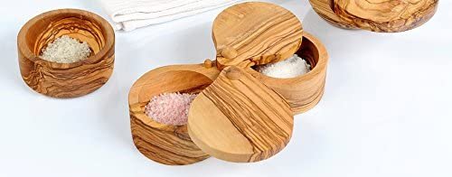 Berard Olivewood Double Salt Keeper - Thumbnail 4